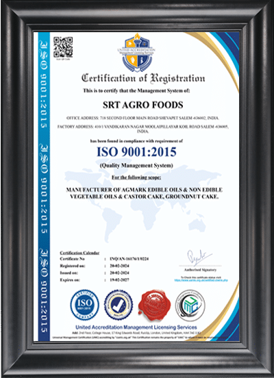 Groundnut Oil Manufacturers in Salem